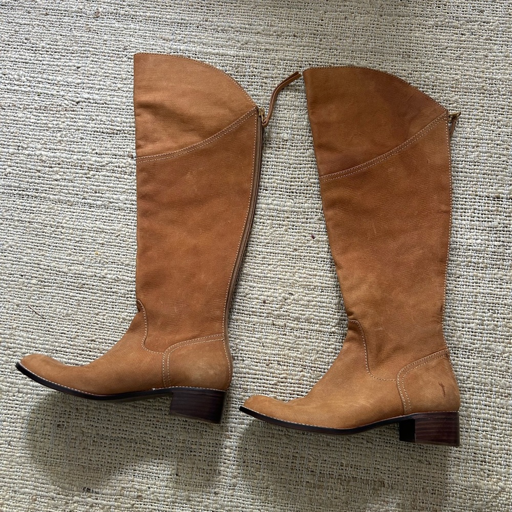 TROOYU Leather Boots Size 9.5